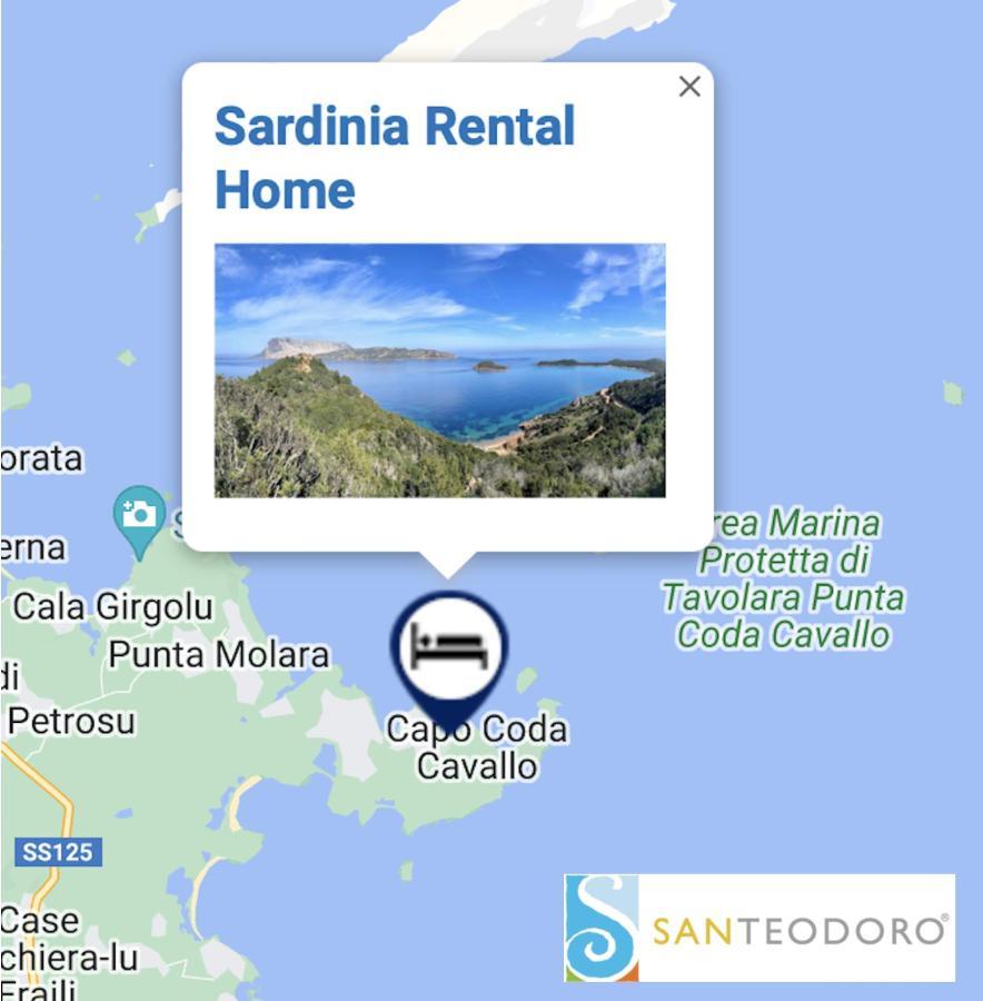 San Teodoro Punta Est Curatissimo Bilocale Apartment กาโป โกดา กาวัลโล ภายนอก รูปภาพ